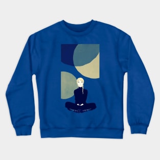 Blue Planets Crewneck Sweatshirt